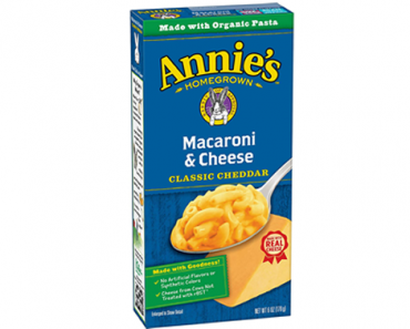 Annie’s Classic Mild Cheddar Macaroni & Cheese – Pack of 12 – Just $11.73!
