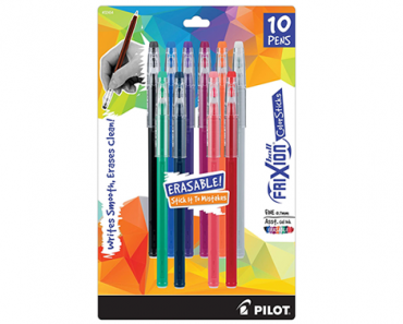 Pilot Frixion ColorSticks Erasable Gel Ink Pens – 10 Count – Just $5.00!