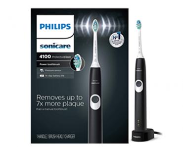 Philips Sonicare ProtectiveClean 4100 Rechargeable Electric Toothbrush – Just $34.95!