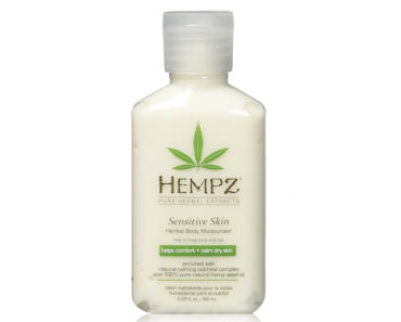 Hempz Sensitive Skin Herbal Body Moisturizer with Oatmeal, Shea Butter – 2.25 oz – Just $2.23!