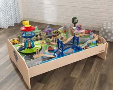 KidKraft PAW Patrol Adventure Bay Wooden Play Table ONLY $139.99! Includes 70+ Accessories!