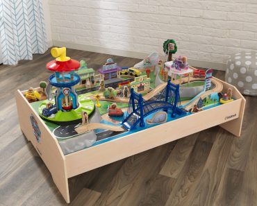 KidKraft PAW Patrol Adventure Bay Wooden Play Table ONLY $139.99! Includes 70+ Accessories!