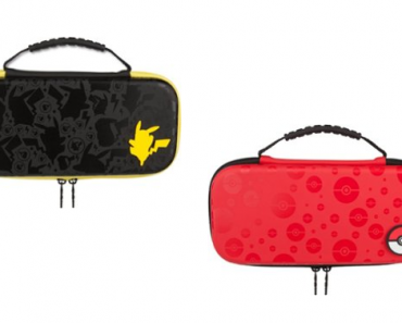 Save 50% on Poké Ball or Pikachu Cases for Nintendo Switch! Just $9.99!