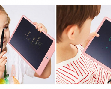 LCD Writing Tablet 10″ Colorful Screen Only $11.83!