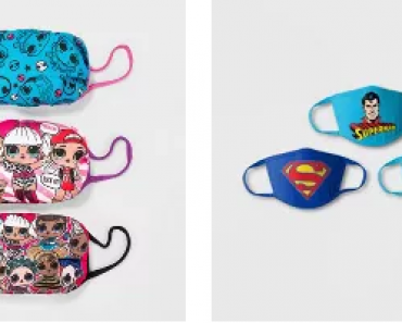Target: Kids’ 3 Pack Character Masks Only $10.00!