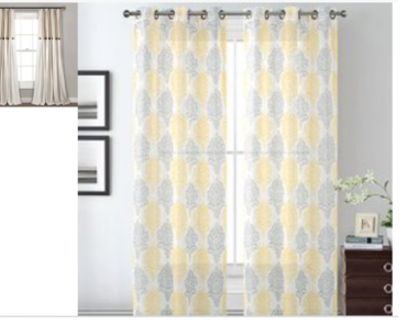 Zulily: Take up to 70% off Curtains for your Home!