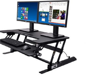 Electrical Desk Riser / Sit to Stand Desktop Only $84.99 Shipped! (Reg. $149)