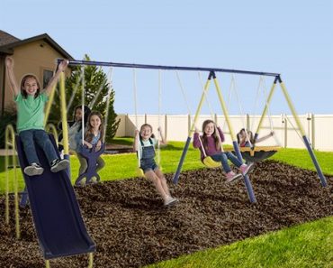 Sportspower Super Star Swing and Slide Set – Only $199!