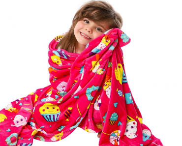 GirlZone: Fun Fleece Throw Blanket Only $4.99!