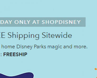 Shop Disney: FREE Shipping on ANY Purchase!