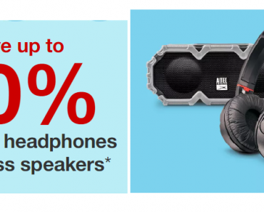 Target: Take up to 40% off Headphones & Wireless Speakers!