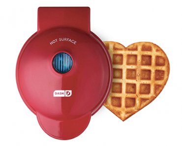 Dash Mini Heart Maker Waffle Iron – Just $11.99!