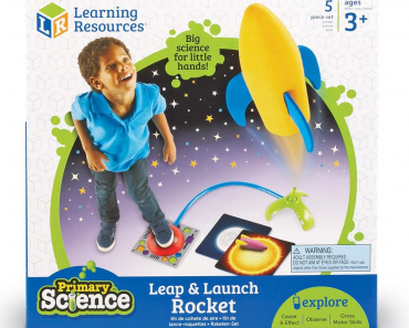 Learning Resources Primary Science Leap & Launch Rocket Only $9.65! (Reg $19.99)