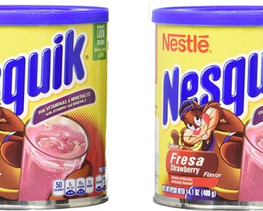 Nesquick Strawberry Flavored Powder 14.1 oz Only $2.83 Shipped!