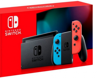 RUN! In Stock! Nintendo – Switch 32GB Console – Neon Red/Neon Blue Joy-Con Only $299.99 Shipped!