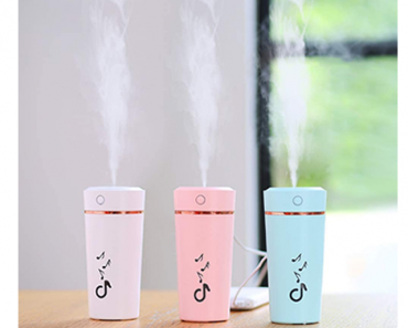 Cool Mist Portable Humidifier w/ Timer and Auto Shut-off – Just $12.59! 40% Off!