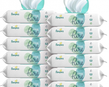 Pampers Aqua Pure Sensitive Baby Wipes (672 Count) Only $15.36 on Amazon!
