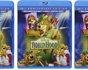 Disney Robin Hood 40th Anniversary Edition Only $5.99!