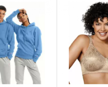 EXTRA 25% Off Hanes, Champion, Playtex, and MORE!