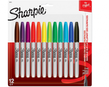 Sharpie Permanent Markers, Assorted Colors 12 Count Only $5.97!