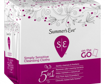 Summer’s Eve Cleansing Cloths (16 Count – 3 Pack) Only $4.90 Shipped!