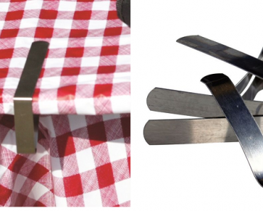 Coleman Stainless Steel Tablecloth Clamps (6 Pack) Only $6.99!