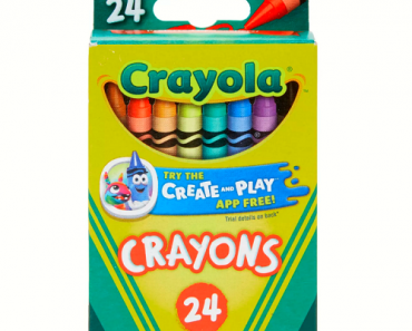 Crayola 24ct Crayons Only $.50 Cents!! (Reg. $1.39)
