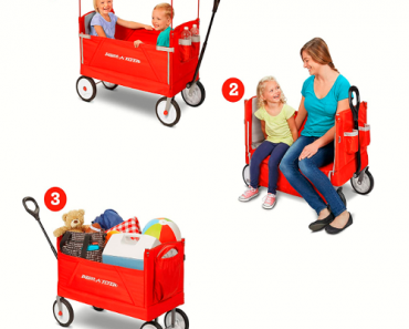 Radio Flyer 3-in-1 Tailgater EZ Fold Wagon with Canopy Only $79 Shipped! (Reg. $110)