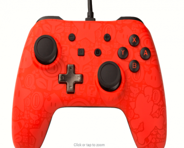PowerA Super Mario Edition Wired Nintendo Switch Controller Only $14.99! (Reg. $25)