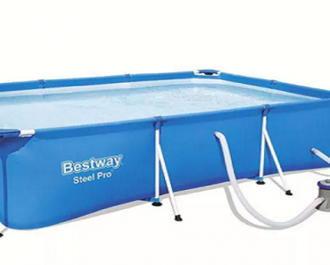 Bestway Steel Pro 9.8 x 5.6 x 26 Above Ground Swimming Pool w/ Pump Only $289.99 Shipped! (Reg. $401.99)