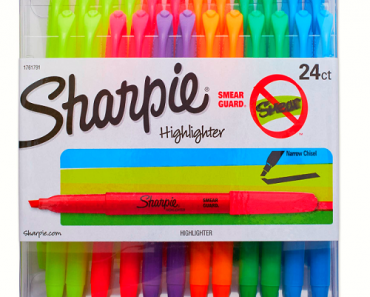 Sharpie Accent Assorted Colored 24-Count Pocket Highlighters Only $7.48! (Reg. $28.38)
