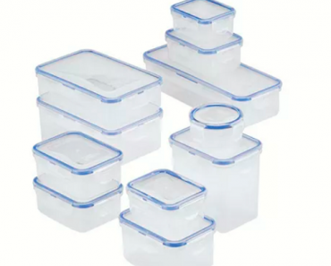 Lock n Lock 22-Piece Easy Essentials Food Storage Container Set Only $25.49 Shipped!