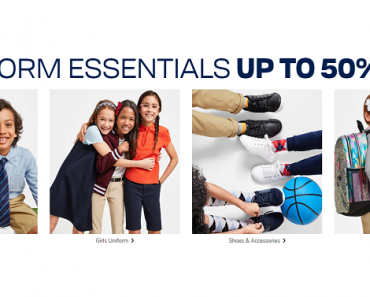 The Children’s Place: Uniforms Up to 50% Off! Polos Starting at $4.99!