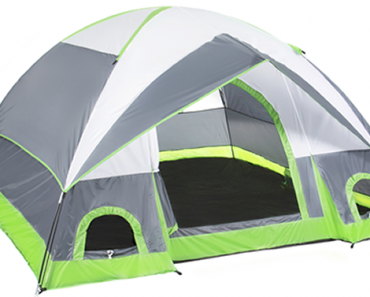 4 Person Family Dome Tent – Water Resistant w/ Carry Bag – Just $59.99!