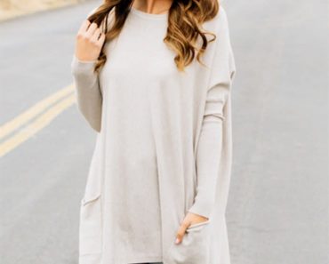 Ultra Soft Pocket Sweater – Only $26.99!