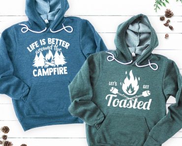Comfy Fleece Camping Hoodies – Only $28.99!