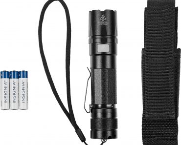 Insignia 350 Lumen LED Flashlight – Only $12.99! Insignia 350 Lumen LED Flashlight – Only $12.99!