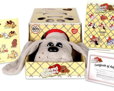 Basic Fun Pound Puppies Classic Stuffed Animal Plush Toy – Only $15.58!