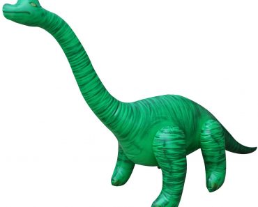 Jet Creations Inflatable Brachiosaurus Dinosaur, 48 inch – Only $12!