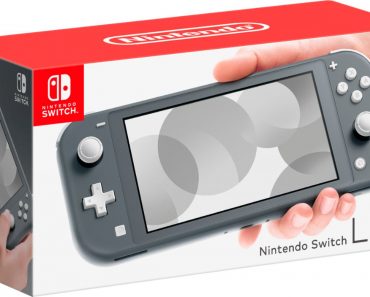 Nintendo Switch 32GB Lite (Gray) – Only $199.99! In Stock Now!