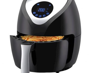 Emerald 4L Digital Air Fryer (Black) – Only $29.99! Emerald 4L Digital Air Fryer (Black) – Only $29.99!