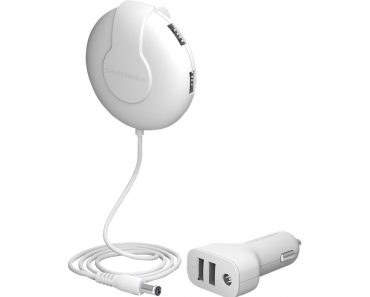 Limitless Innovations ChargeHub V6 6-Port Shareable Car Charger (White) – Only $24.99!
