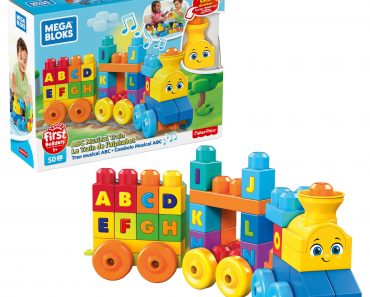Mega Bloks First Builders ABC Musical Train 50-pc Set ONLY $14.98!