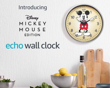 Echo Wall Clock Disney Mickey Mouse Edition – Only $39.99!