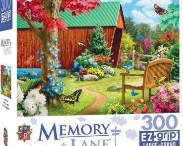 MasterPieces Memory Lane Bridge of Hope Country Bridge Jigsaw Puzzle (300 Pieces) – Only $12.99!