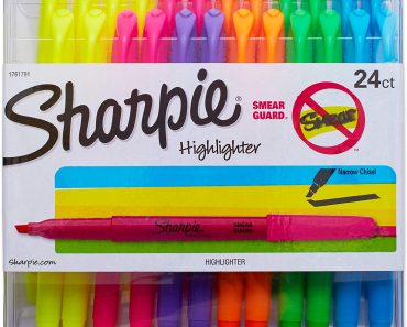 Sharpie Accent Pocket Highlighters, 24-Count – Only $7.48!