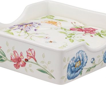 Lenox Butterfly Meadow Napkin Box with Napkins – Only $11.99!