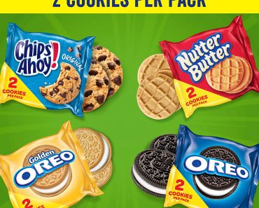 OREO, Chips Ahoy!, and Nutter Butter 56-ct Snack Bags Just $12.88!