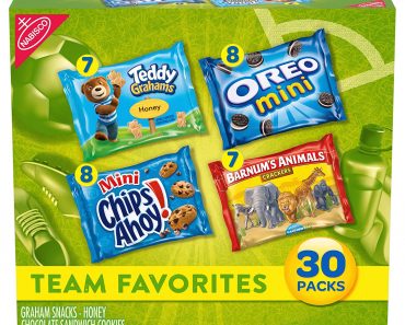 Nabisco Team Favorites Variety Pack (30 Count) – Only $6!