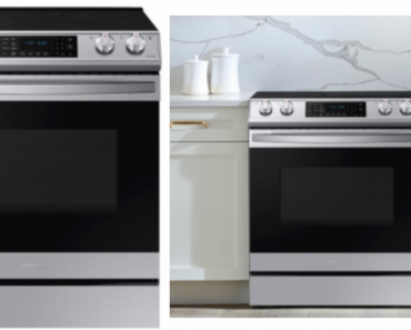 Samsung – 6.3 Cu. Ft. Slide-In Electric Convection Range with WiFi, Self-Cleaning and Air Fry $999.99 Today Only! (Reg. $1529.99) Samsung – 6.3 Cu. Ft. Slide-In Electric Convection Range with WiFi, Self-Cleaning and Air Fry $999.99 Today Only! (Reg. $1529.99)